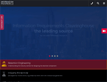 Tablet Screenshot of irch.com
