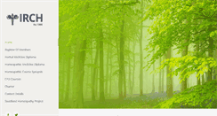 Desktop Screenshot of irch.org