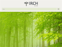 Tablet Screenshot of irch.org